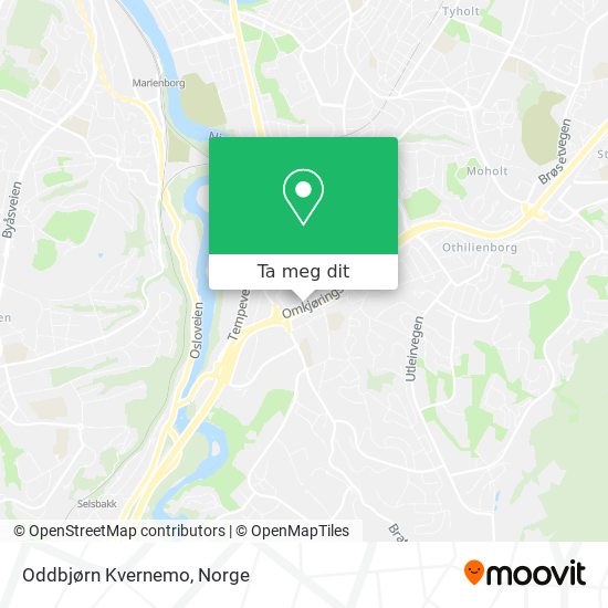 Oddbjørn Kvernemo kart