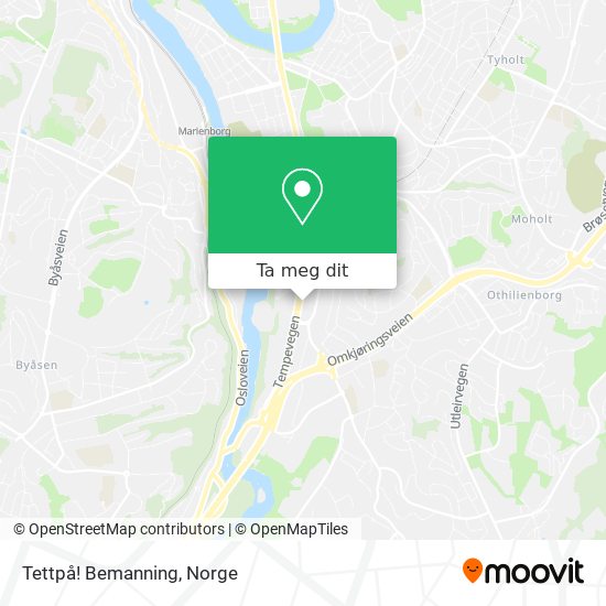 Tettpå! Bemanning kart