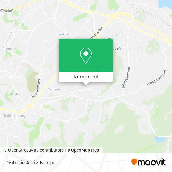 Østerlie Aktiv kart