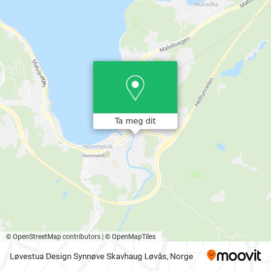 Løvestua Design Synnøve Skavhaug Løvås kart
