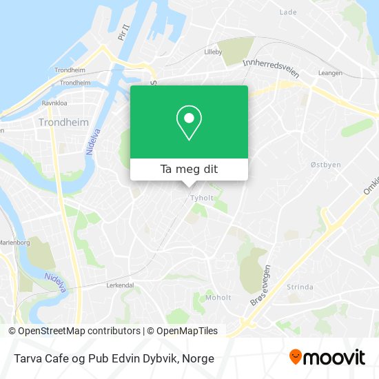 Tarva Cafe og Pub Edvin Dybvik kart