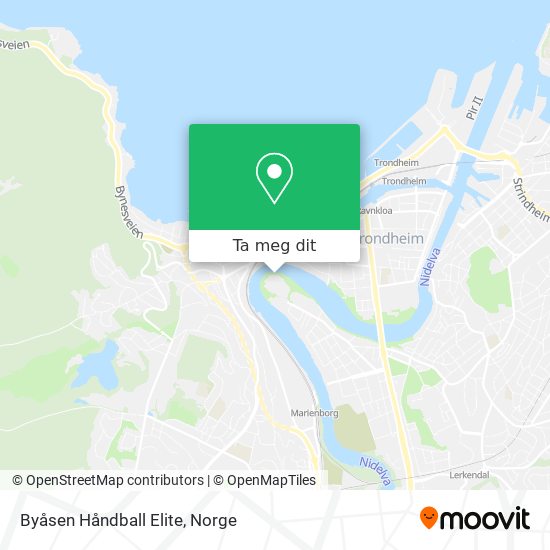 Byåsen Håndball Elite kart