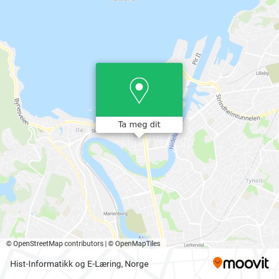 Hist-Informatikk og E-Læring kart