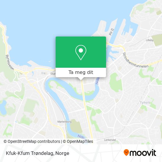 Kfuk-Kfum Trøndelag kart