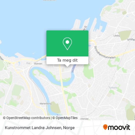 Kunstrommet Landrø Johnsen kart
