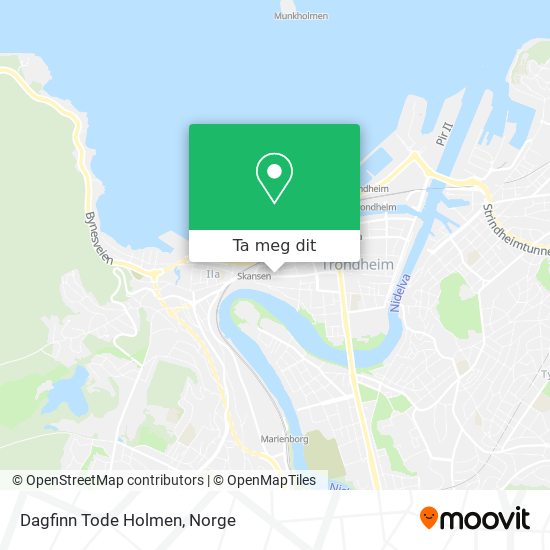 Dagfinn Tode Holmen kart