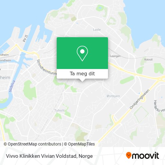 Vivvo Klinikken Vivian Voldstad kart