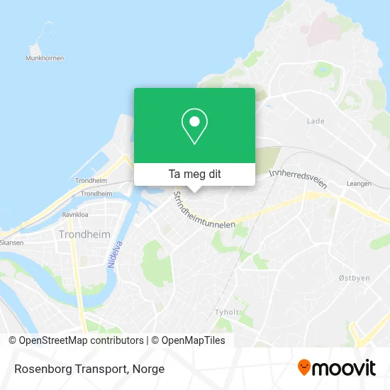 Rosenborg Transport kart