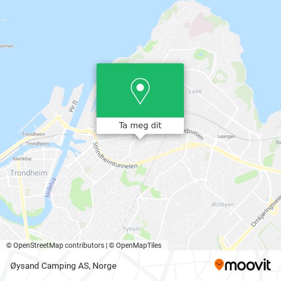 Øysand Camping AS kart
