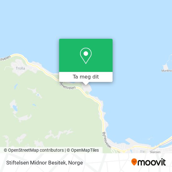 Stiftelsen Midnor Besitek kart