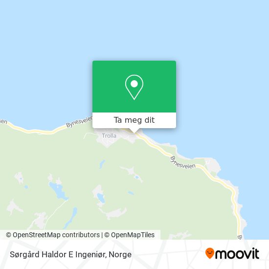 Sørgård Haldor E Ingeniør kart
