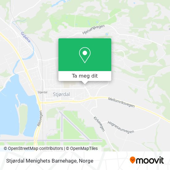 Stjørdal Menighets Barnehage kart