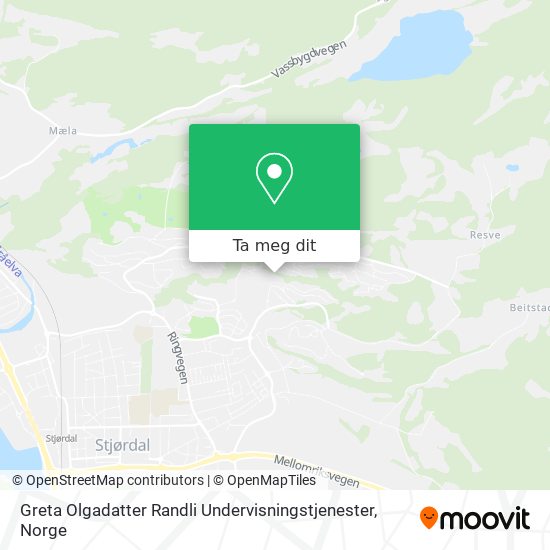 Greta Olgadatter Randli Undervisningstjenester kart
