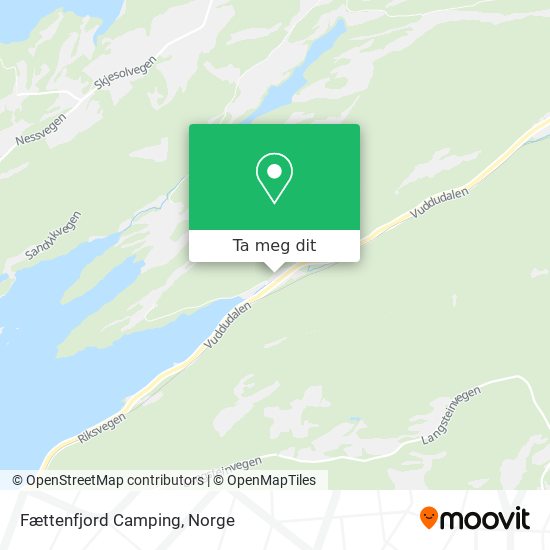 Fættenfjord Camping kart