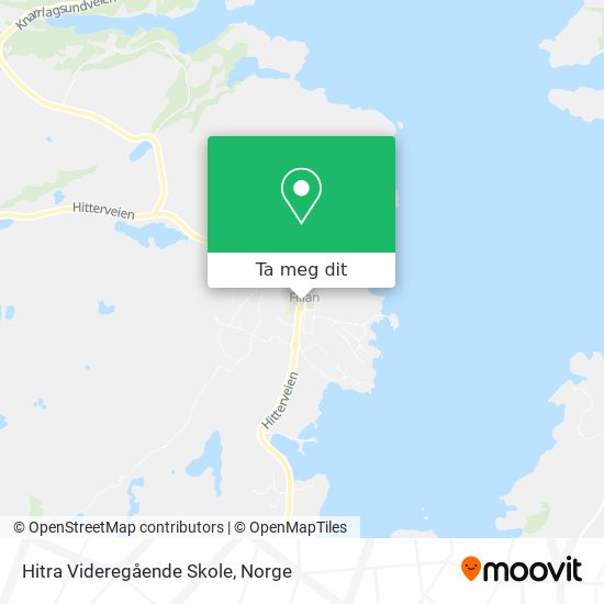 Hitra Videregående Skole kart