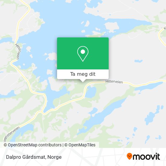 Dalpro Gårdsmat kart