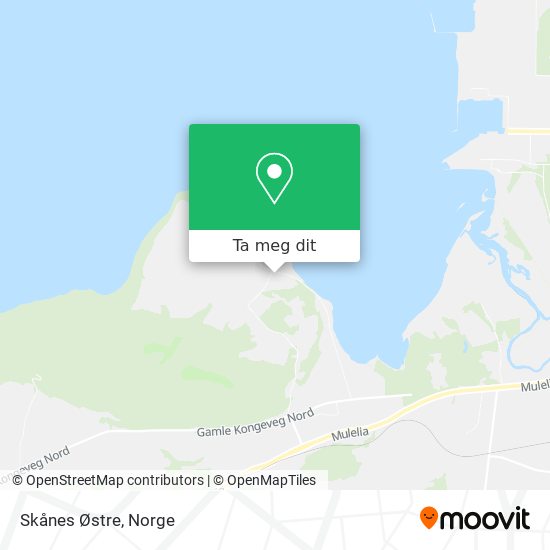 Skånes Østre kart