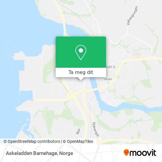 Askeladden Barnehage kart