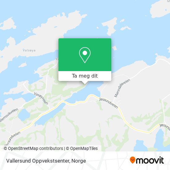 Vallersund Oppvekstsenter kart