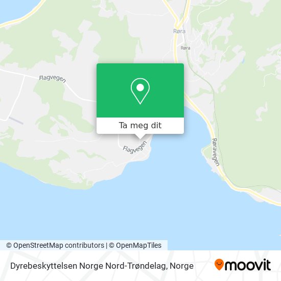Dyrebeskyttelsen Norge Nord-Trøndelag kart