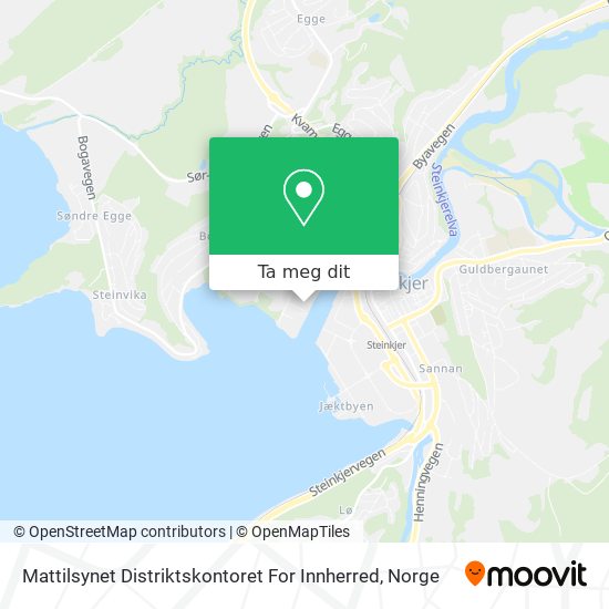 Mattilsynet Distriktskontoret For Innherred kart