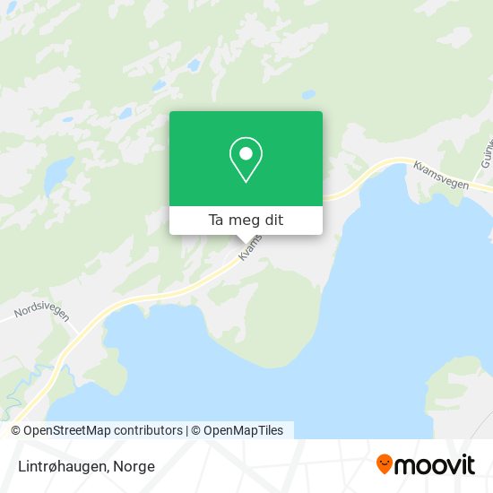 Lintrøhaugen kart