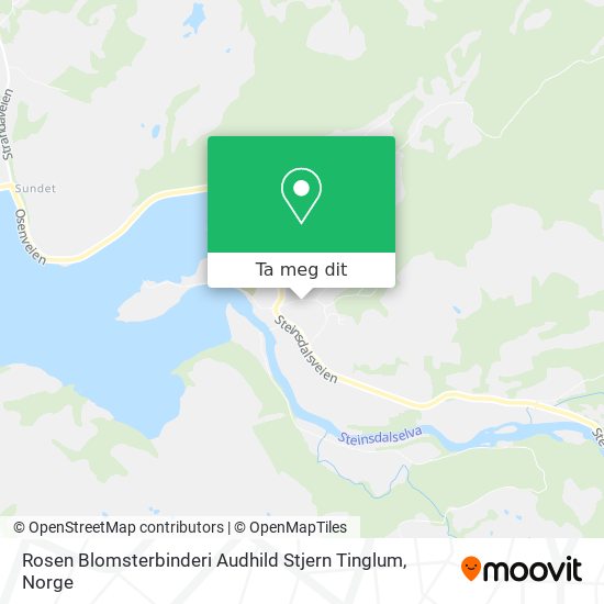 Rosen Blomsterbinderi Audhild Stjern Tinglum kart