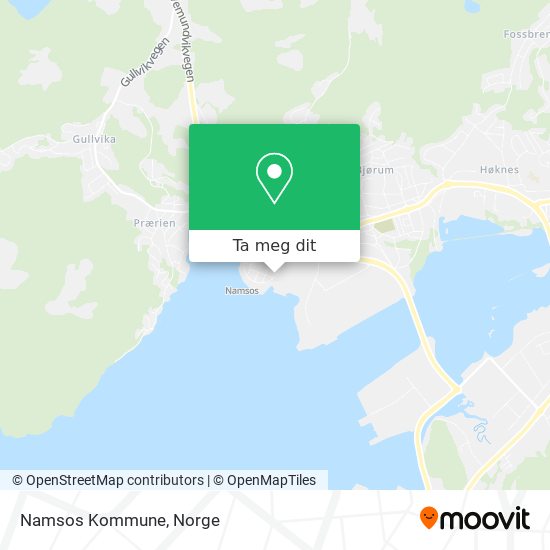 Namsos Kommune kart