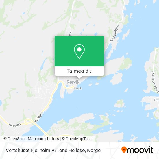 Vertshuset Fjellheim V / Tone Hellesø kart
