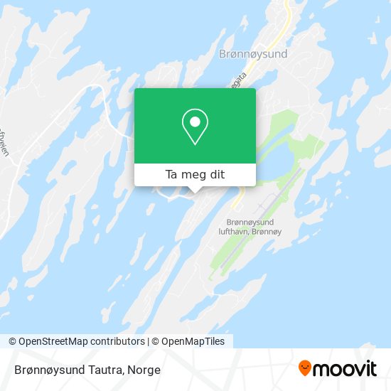 Brønnøysund Tautra kart