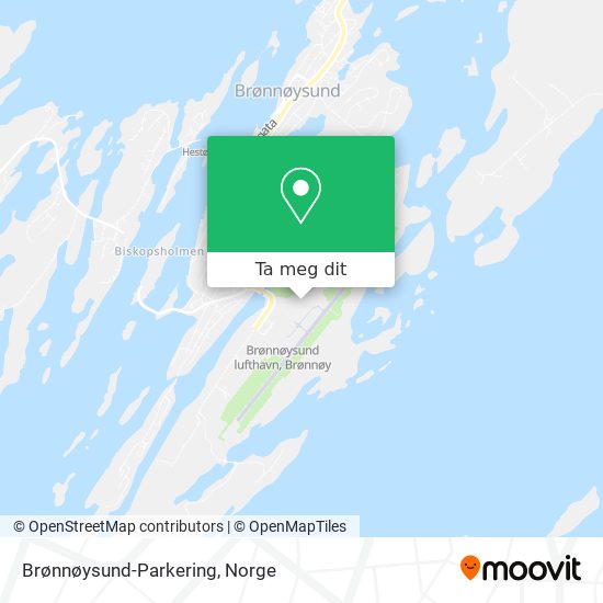 Brønnøysund-Parkering kart