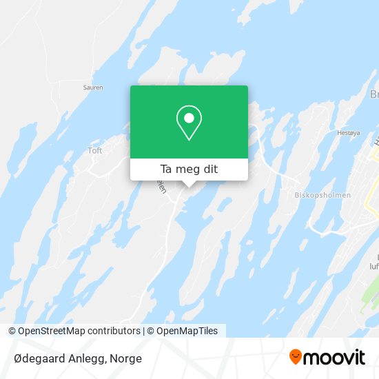 Ødegaard Anlegg kart