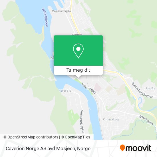Caverion Norge AS avd Mosjøen kart