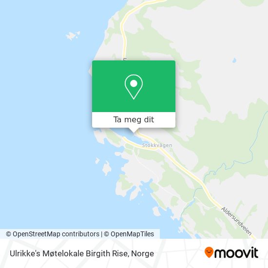 Ulrikke's Møtelokale Birgith Rise kart