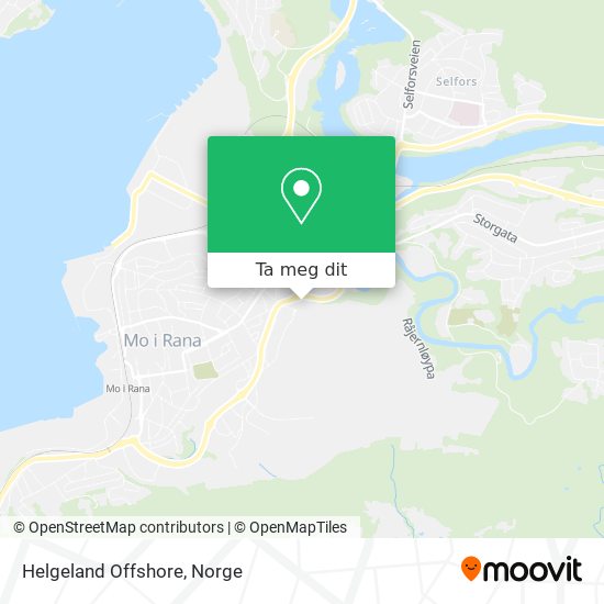 Helgeland Offshore kart