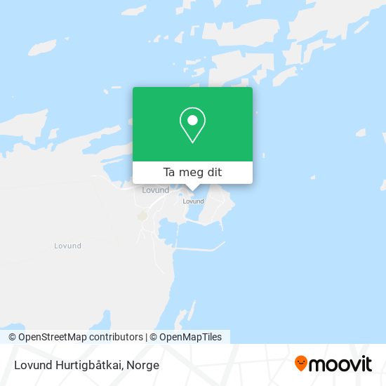 Lovund Hurtigbåtkai kart