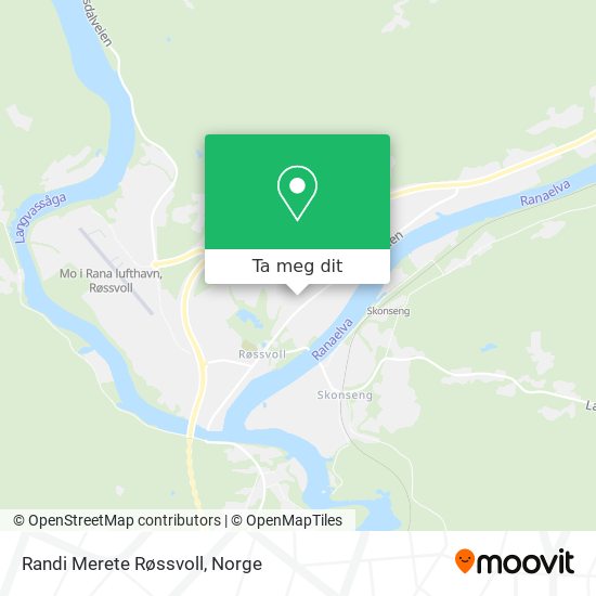 Randi Merete Røssvoll kart