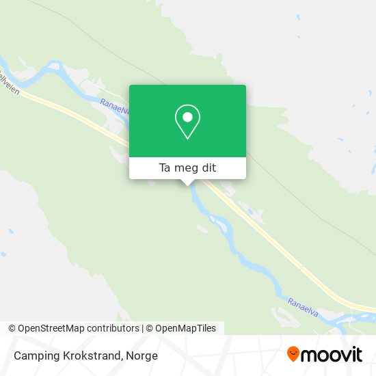Camping Krokstrand kart