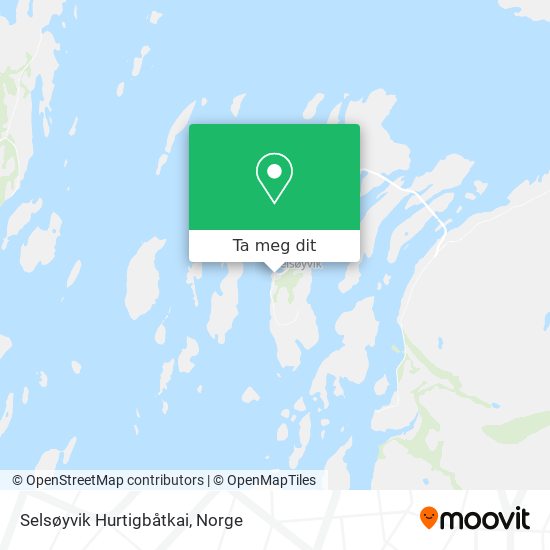 Selsøyvik Hurtigbåtkai kart