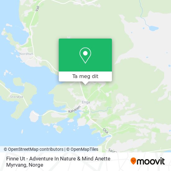 Finne Ut - Adventure In Nature & Mind Anette Myrvang kart