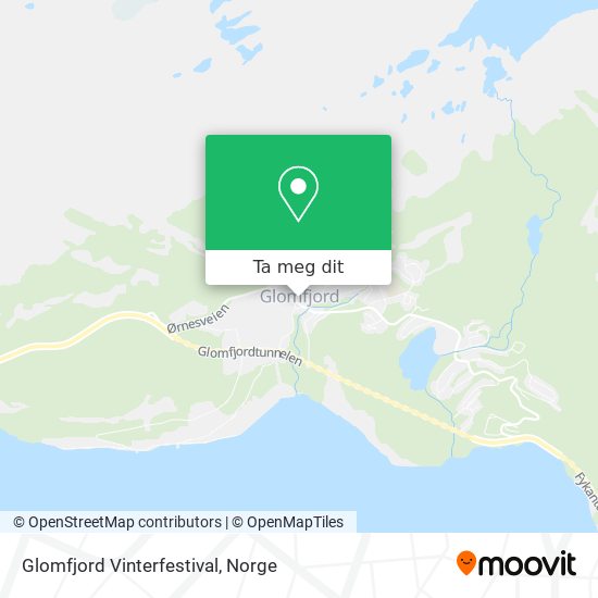 Glomfjord Vinterfestival kart