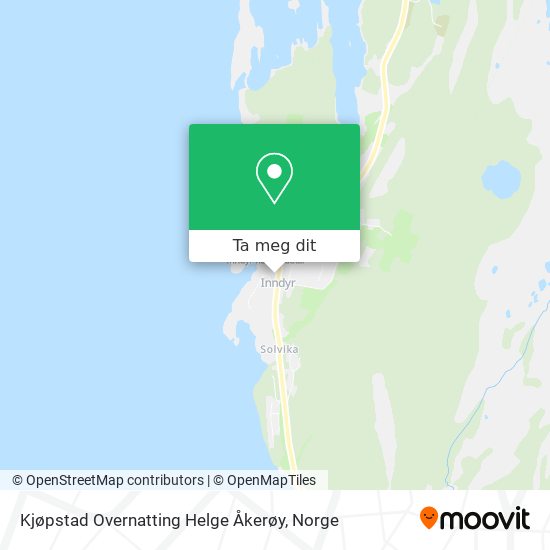 Kjøpstad Overnatting Helge Åkerøy kart