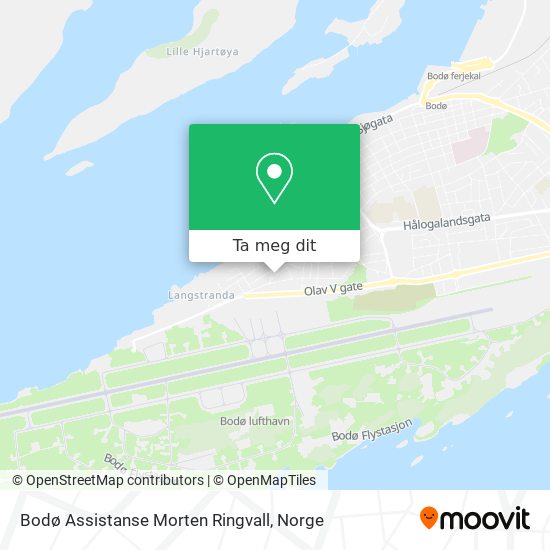 Bodø Assistanse Morten Ringvall kart