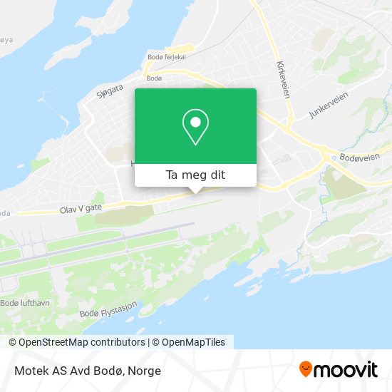 Motek AS Avd Bodø kart