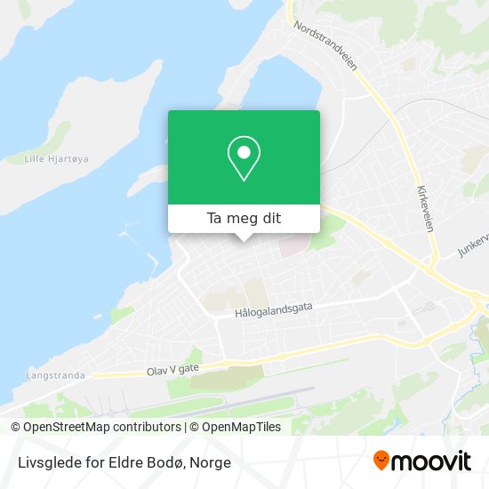 Livsglede for Eldre Bodø kart