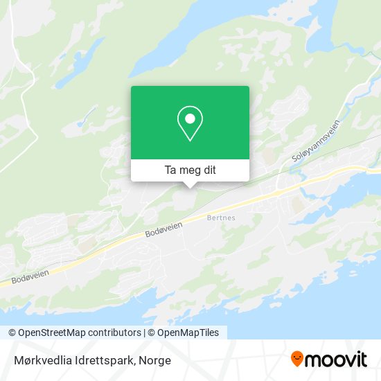 Mørkvedlia Idrettspark kart