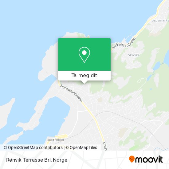 Rønvik Terrasse Brl kart