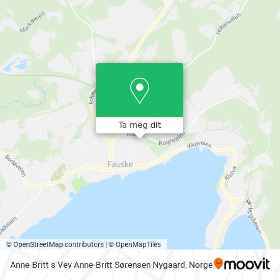Anne-Britt s Vev Anne-Britt Sørensen Nygaard kart