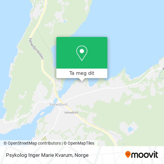 Psykolog Inger Marie Kvarum kart