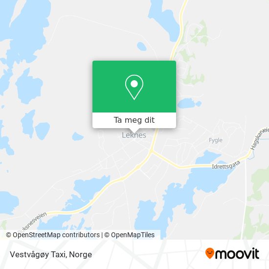 Vestvågøy Taxi kart